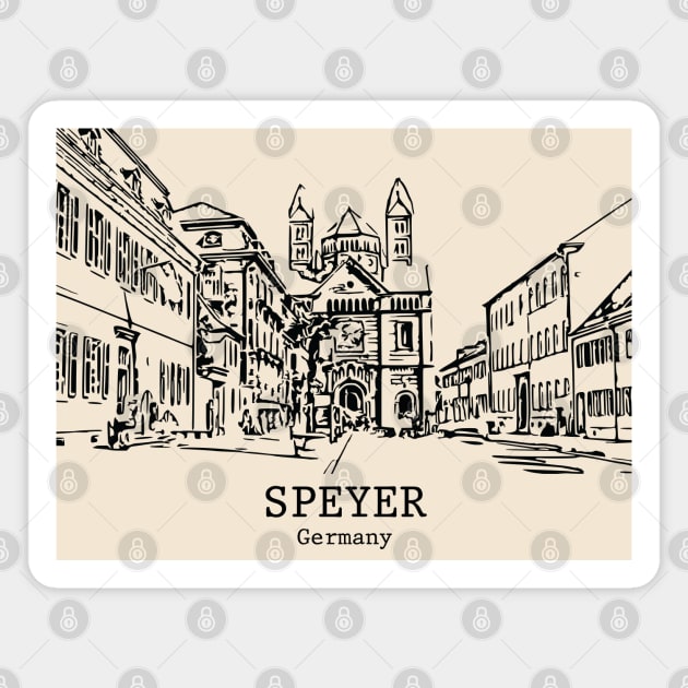 Speyer - Germany Magnet by Lakeric